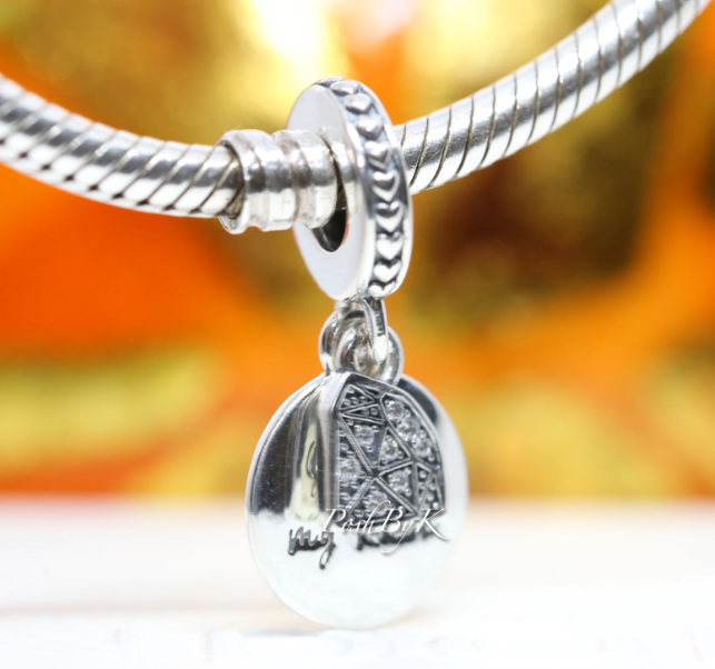 My Rock Dangle Charm 798102CZ - jewelry, beads for charm, beads for charm bracelets, charms for diy, beaded jewelry, diy jewelry, charm beads 