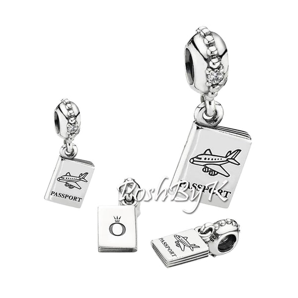 Adventure Awaits Passport Charm 791147CZ, jewelry, beads for charm, beads for charm bracelets, charms for diy, beaded jewelry, diy jewelry, charm beads