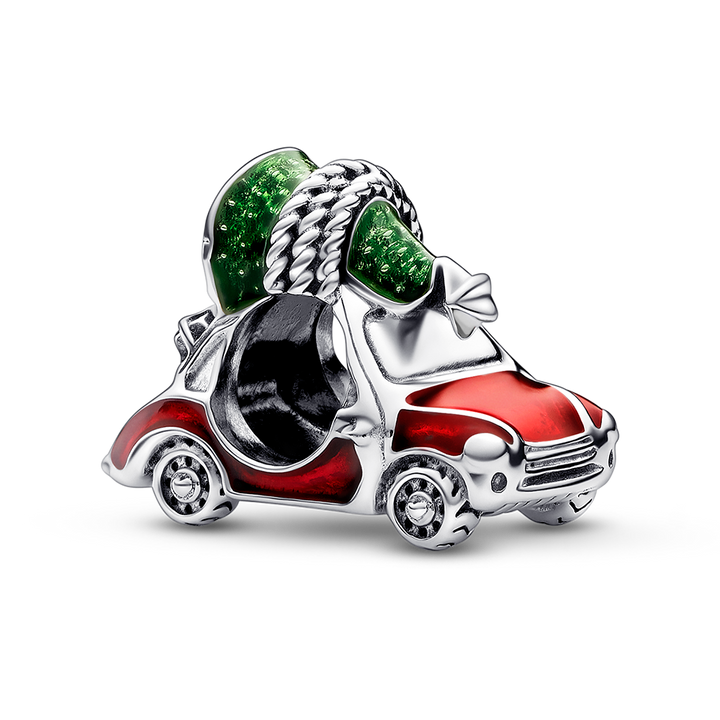 Festive Car & Christmas Tree Charm 792358C01 - NUMARU