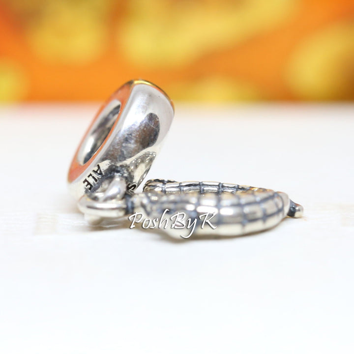 Alligator Charm 791509 - jewelry, beads for charm, beads for charm bracelets, charms for diy, beaded jewelry, diy jewelry, charm beads