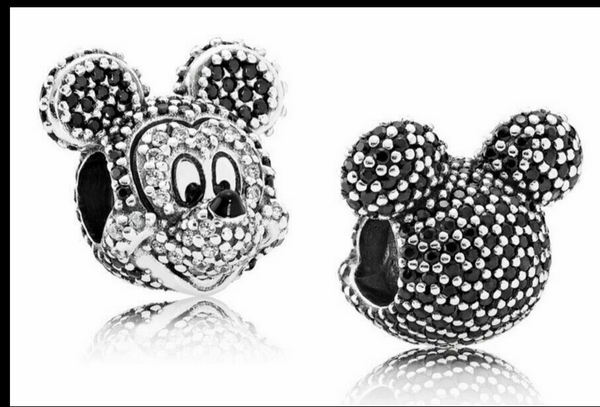 Sparkling Mickey Mouse charm 791795NCK - NUMARU, jewelry, beads for charm, beads for charm bracelets, charms for bracelet, beaded jewelry, charm jewelry, charm beads, 