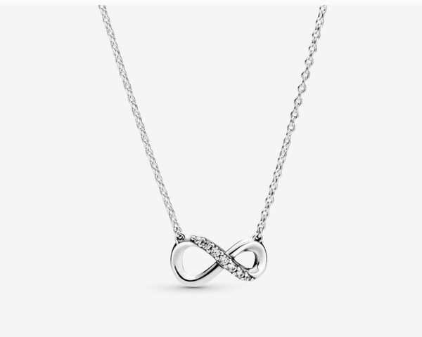 Sparkling Infinity Collier Necklace 398821C01 - NUMARU