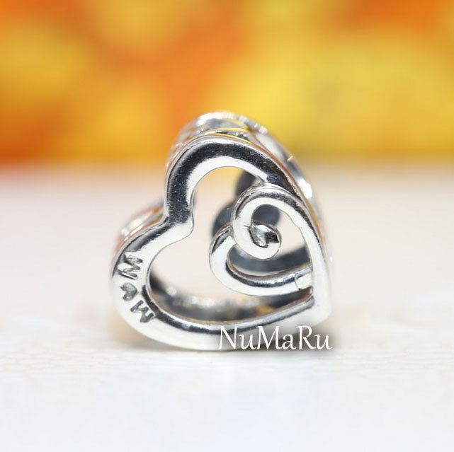 Entwined Infinite Hearts Charm 790800C00 - NUMARU