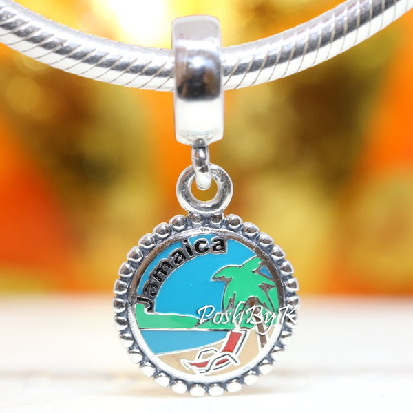 Jamaica Experience Exclusive Travel Charm - jewelry, beads for charm, beads for charm bracelets, charms for diy, beaded jewelry, diy jewelry, charm beads