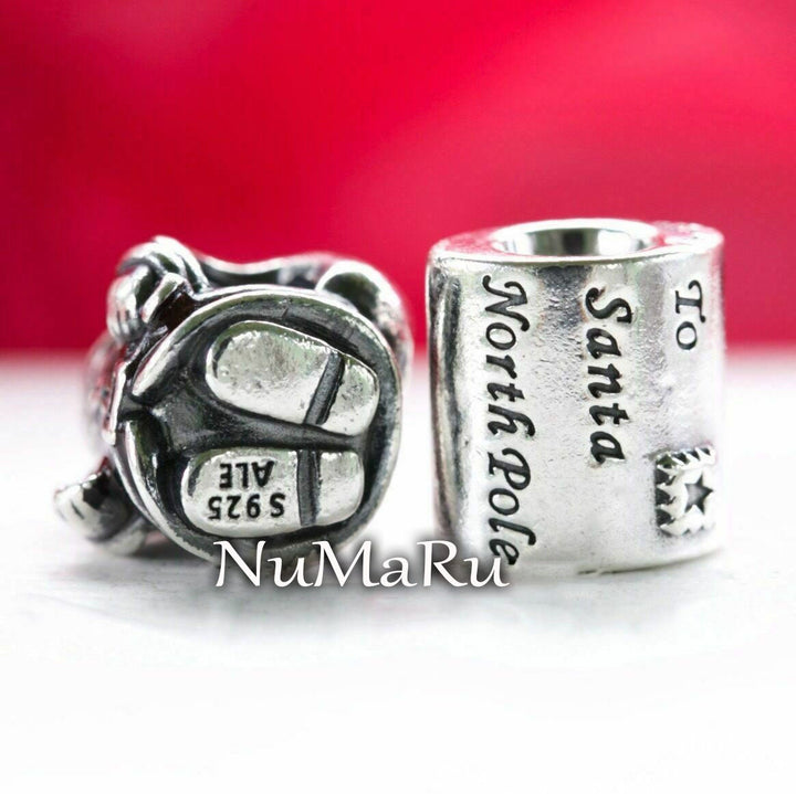 St. Nick And Letter to Santa Christmas Gift Set Charm - NUMARU ,jewelry, beads for charm, beads for charm bracelets, charms for bracelet, beaded jewelry, charm jewelry, charm beads